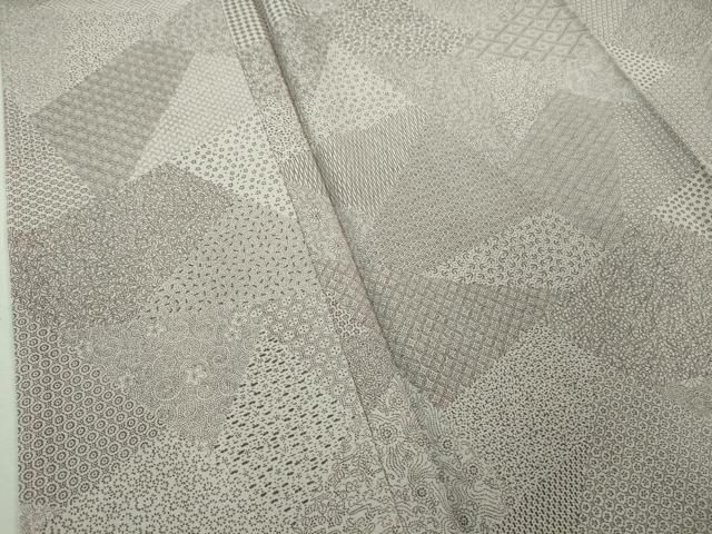 平和屋着物□極上 江戸小紋 切嵌寄せ小紋柄 逸品 未使用 DZAA7614kh5