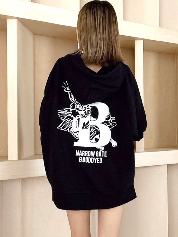 GYDA ジェイダ パーカー レディース おしゃれ ブランド 大きめ