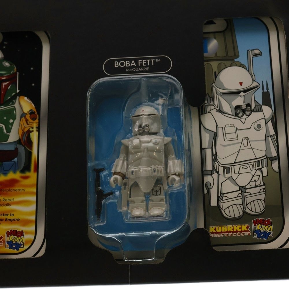 MEDICOM TOY - スターウォーズ　キューブリック　ボバフェットコレクション メディコム キューブリック スター・ウォーズ ボバ・フェット