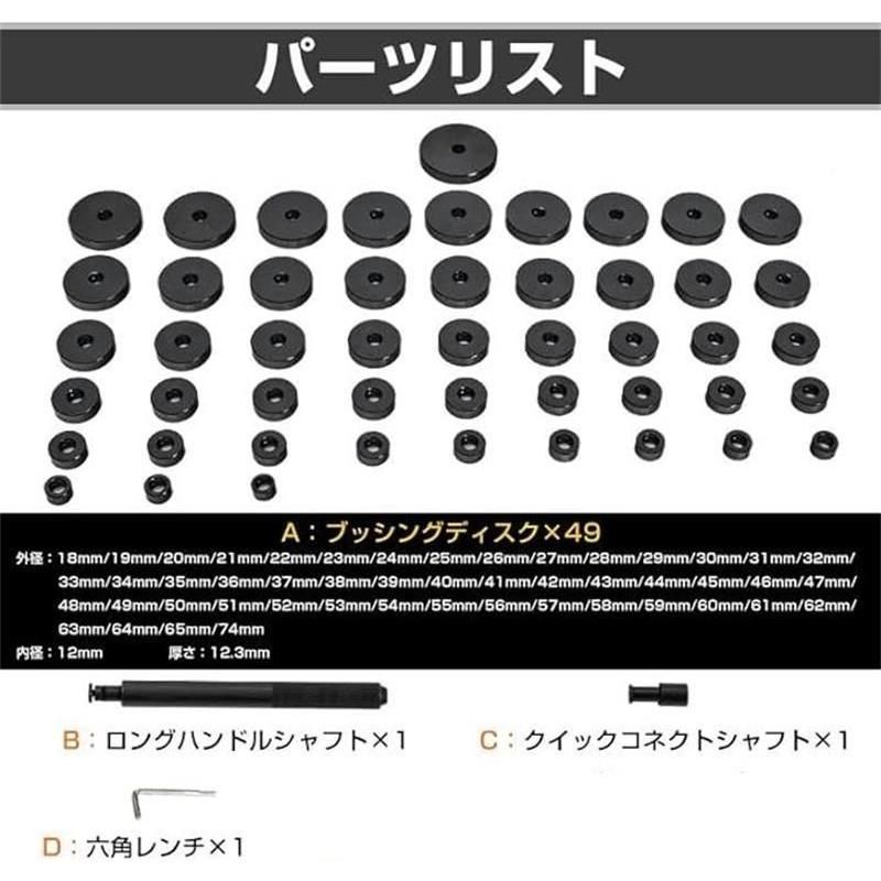 オイルシール ブッシュ