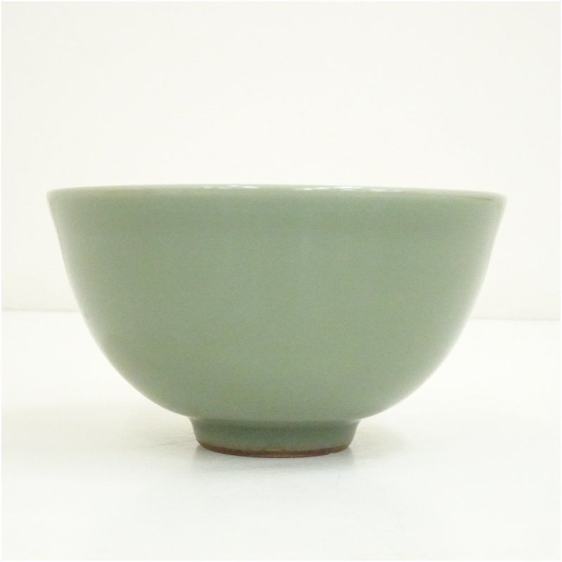 3代目　諏訪蘇山　茶道具　茶碗　青磁 茶道具 茶碗 青磁 香合 3点セット 茶道具 3代目諏訪蘇山 香合 三代 諏訪