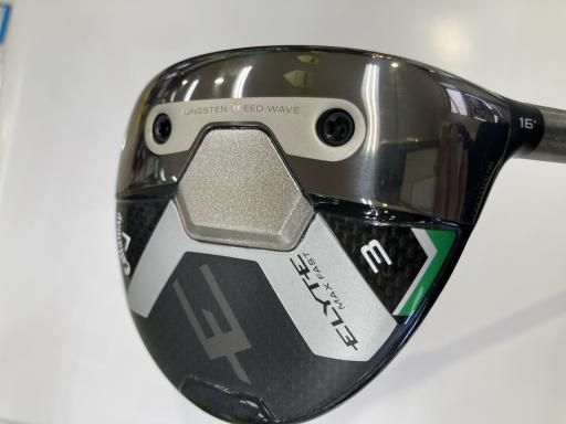 キャロウェイ ELYTE MAX FAST 3W フェアウェイウッド FW LIN-Q GREEN 40 for CW ELYTE FW フレックスR メンズ 男性用 右利き 右用 Aランク ゴルフクラブ