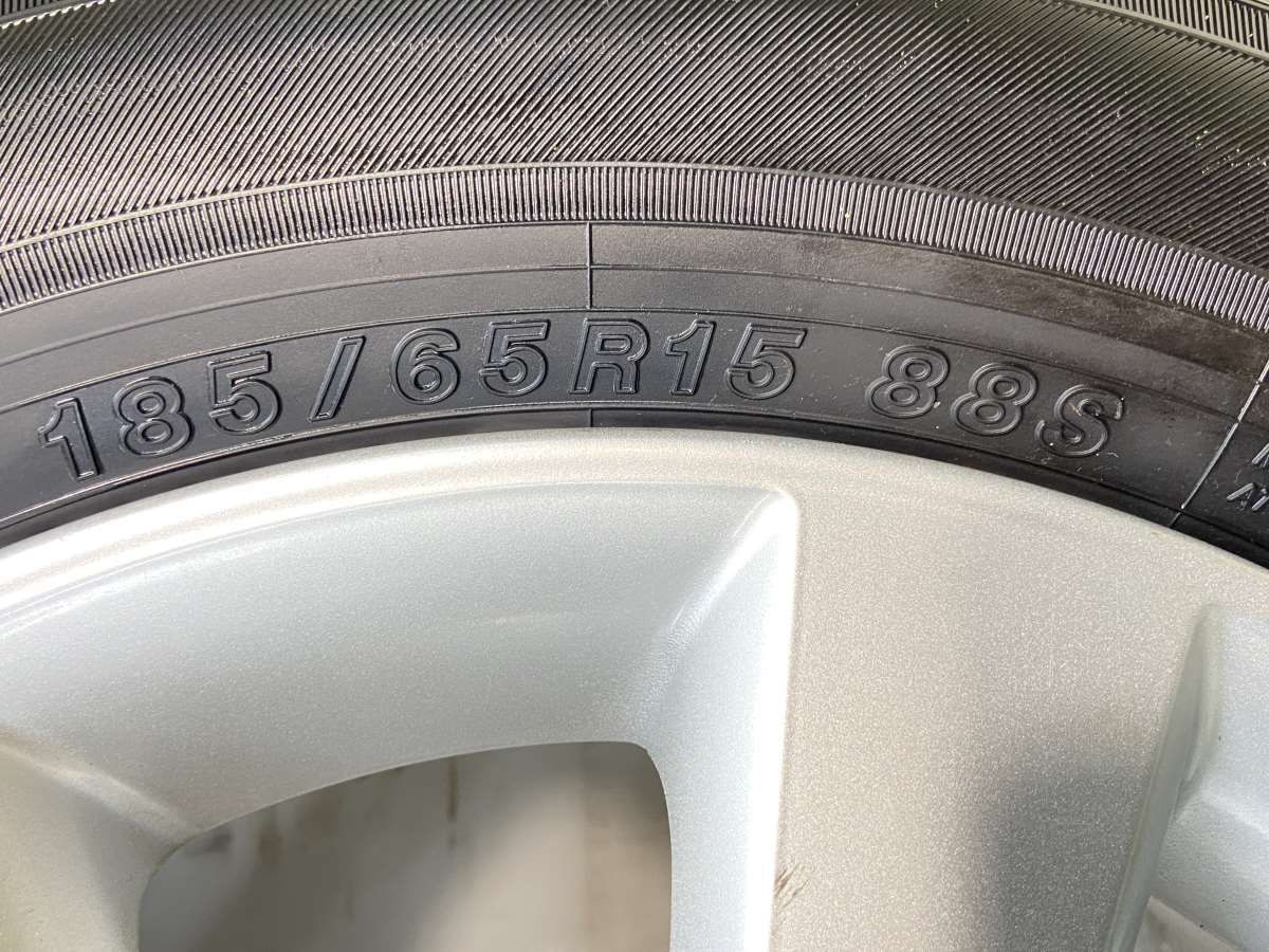 185/65R15 ヨコハマ エコス ES31 日産純正 15x5.5 40 100-4穴 中古タイヤ サマータイヤ ホイールセット 4本セット  s15240617005 - メルカリ