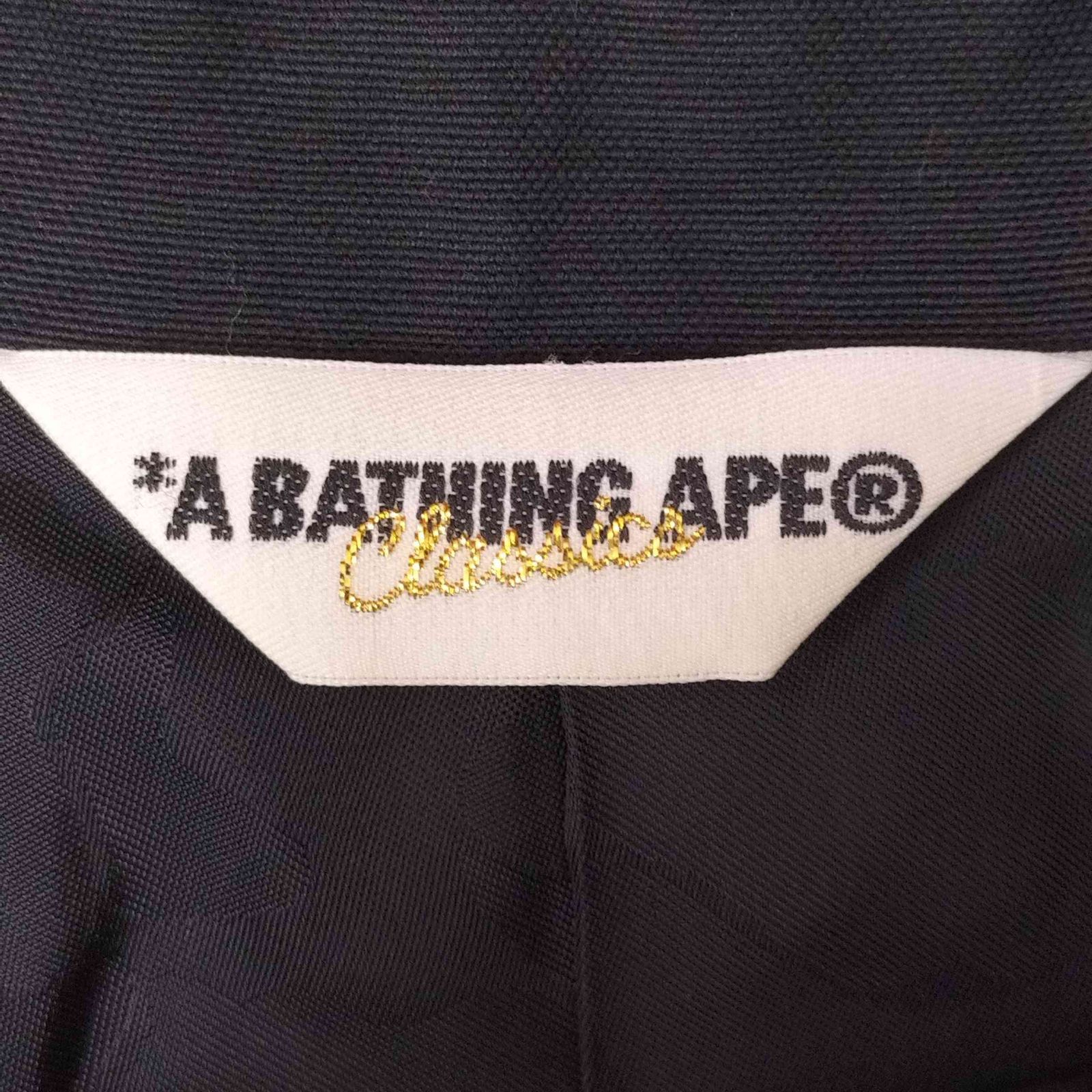 アベイシングエイプ A BATHING APE 裏地カモフラ エイプヘッド 