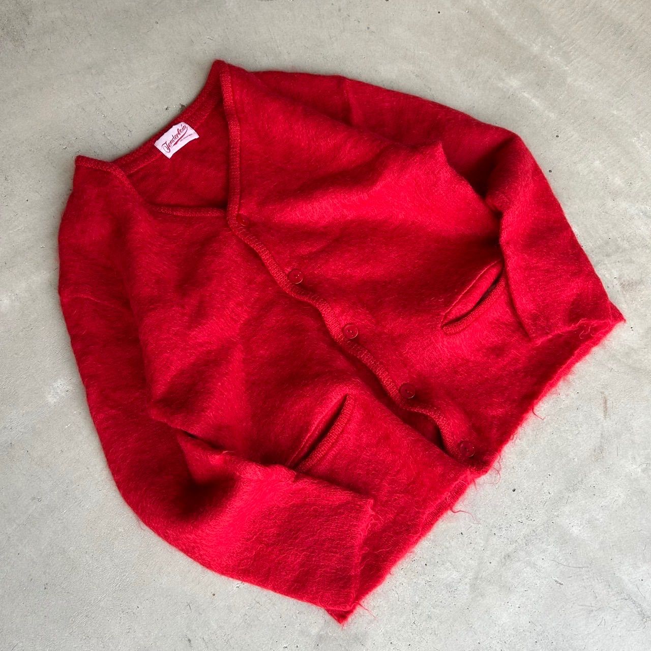 M テンダーロイン TENDERLOIN カーディガン ウール RED MOHAIR 
