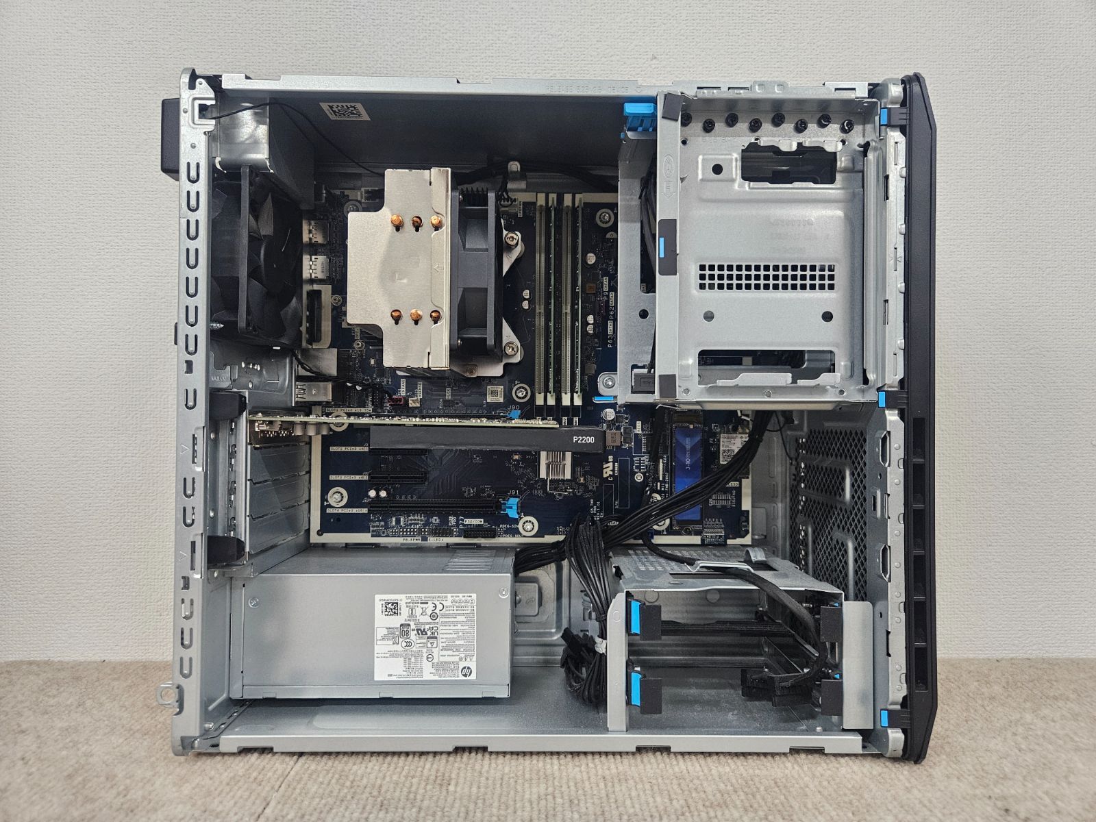 ベアボーン状態のHP Z2 Tower G5 （Xeon W-1250P付き） 【公式通販】