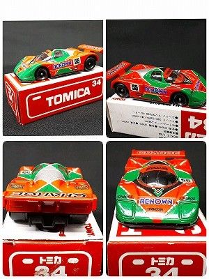 24k-269o【中古】トミカ 34 マツダ 787B 日本製 1/64 - メルカリ