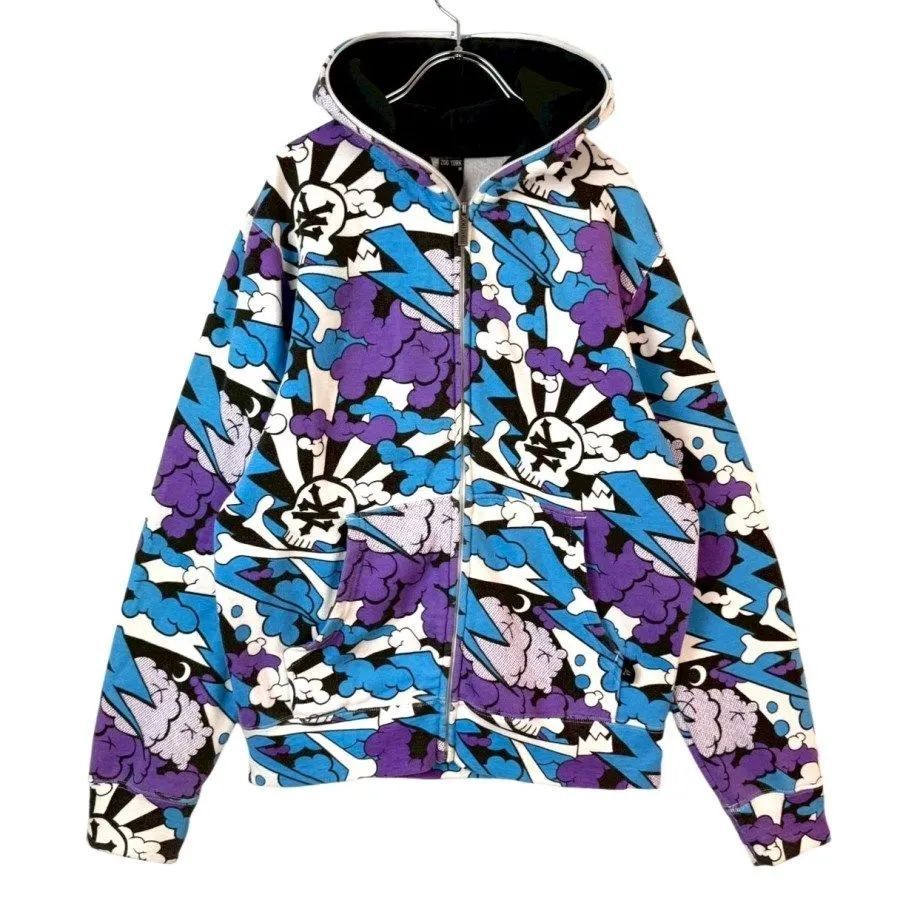 格安販売中 レア】ZOOYORK 紫色 ジップパーカー スケート（90s ZOO YORK スケートボード