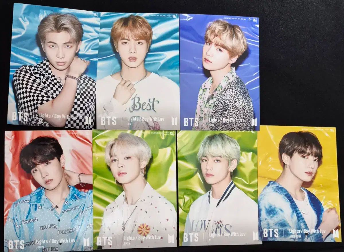 防弾少年団(BTS) - BTS⭐︎日本FC限定⭐︎W会員特典✩両面トレカ✩7枚セット✩コンプセット BTSグッズ フォト カード 7枚 セット トレカ 防弾少年団