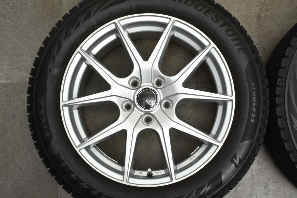 バリ溝】SPORT DAISY 17in 7J +48 PCD114.3 ブリヂストン ブリザック VRX2 215/55R17 エスティマ マークX オデッセイ  ヴェゼル ジューク - メルカリ