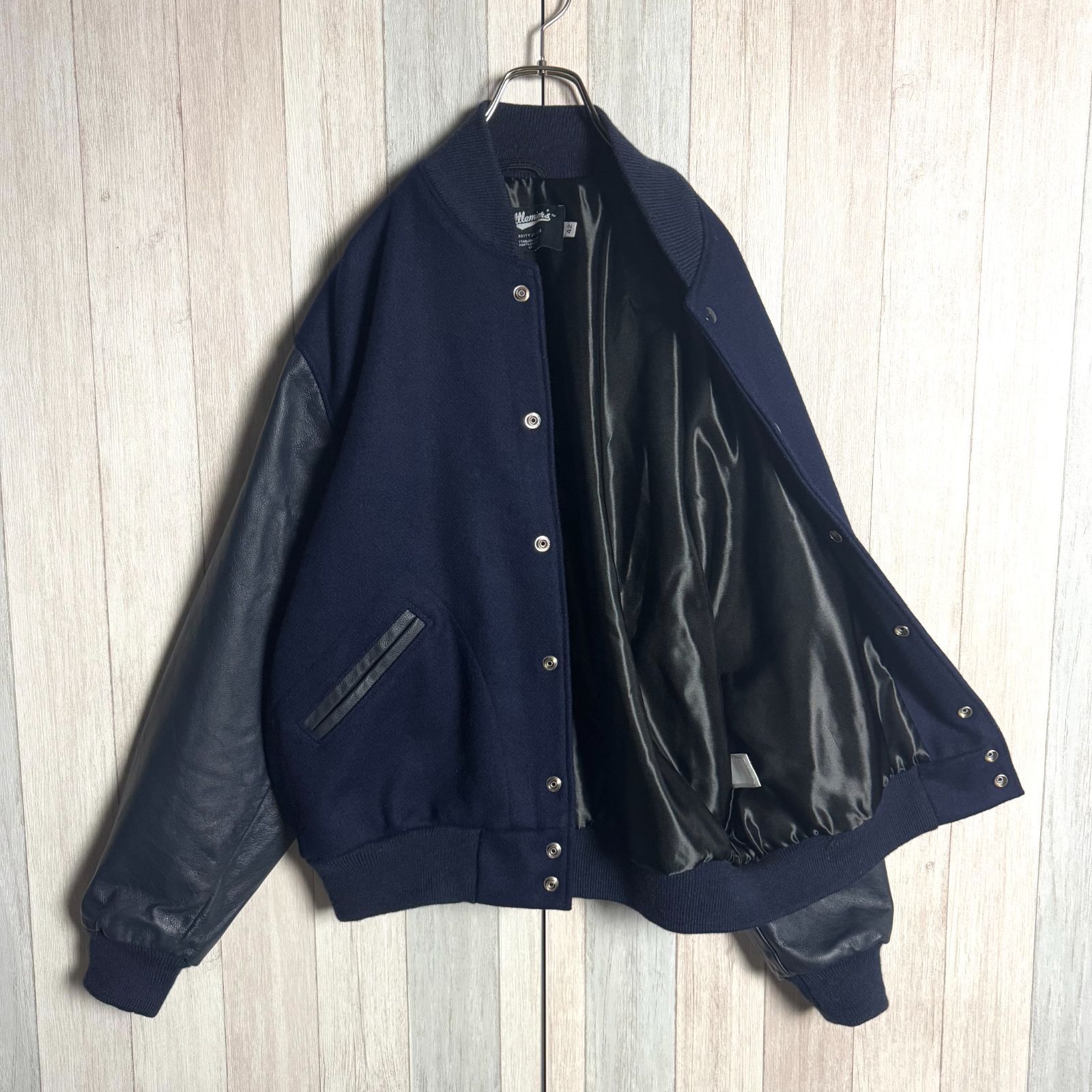 USA製 Settlemier's セトルマイヤーズ アワードジャケット 袖レザー