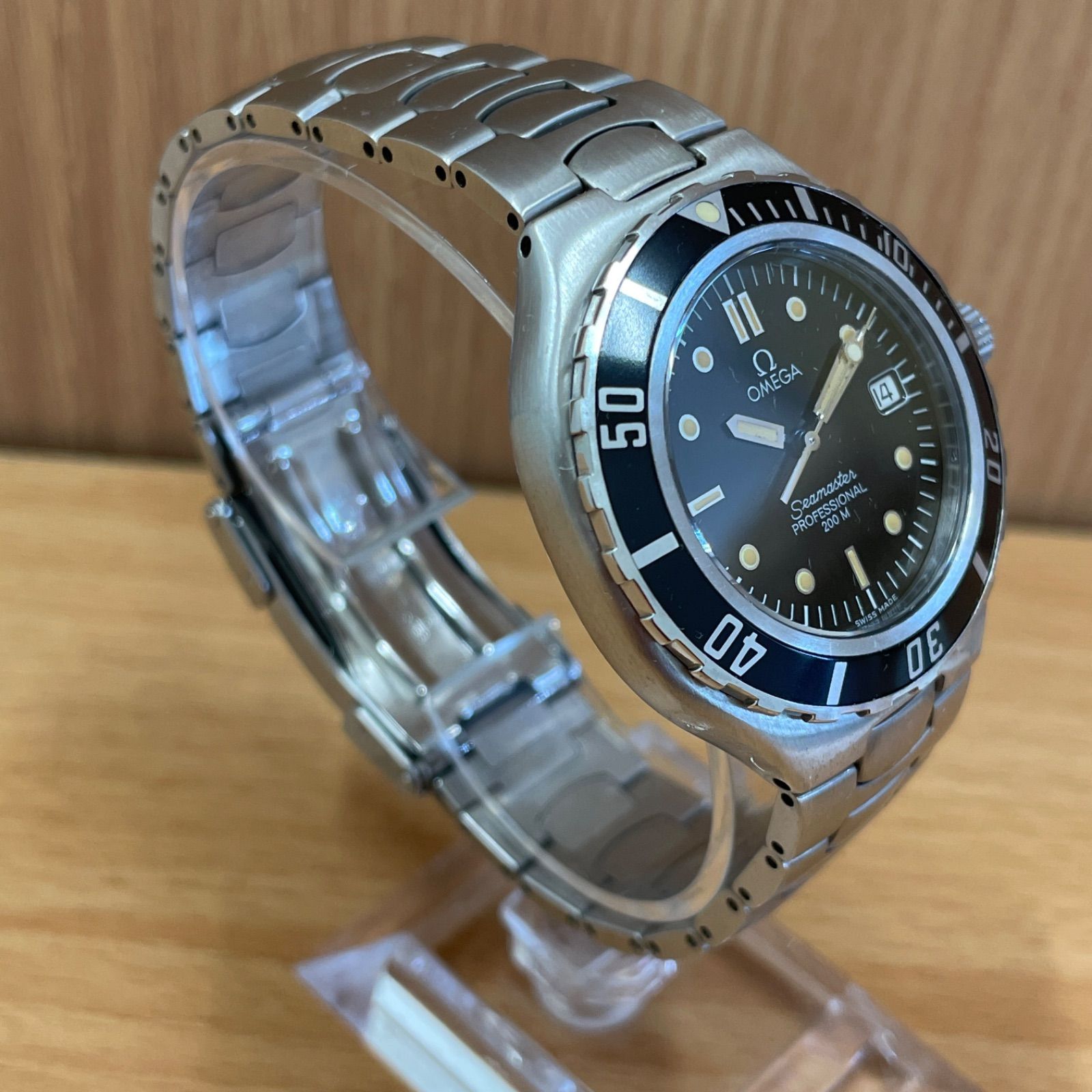 □オメガ OMEGA シーマスター 200 プロフェッショナル クォーツ 電池 