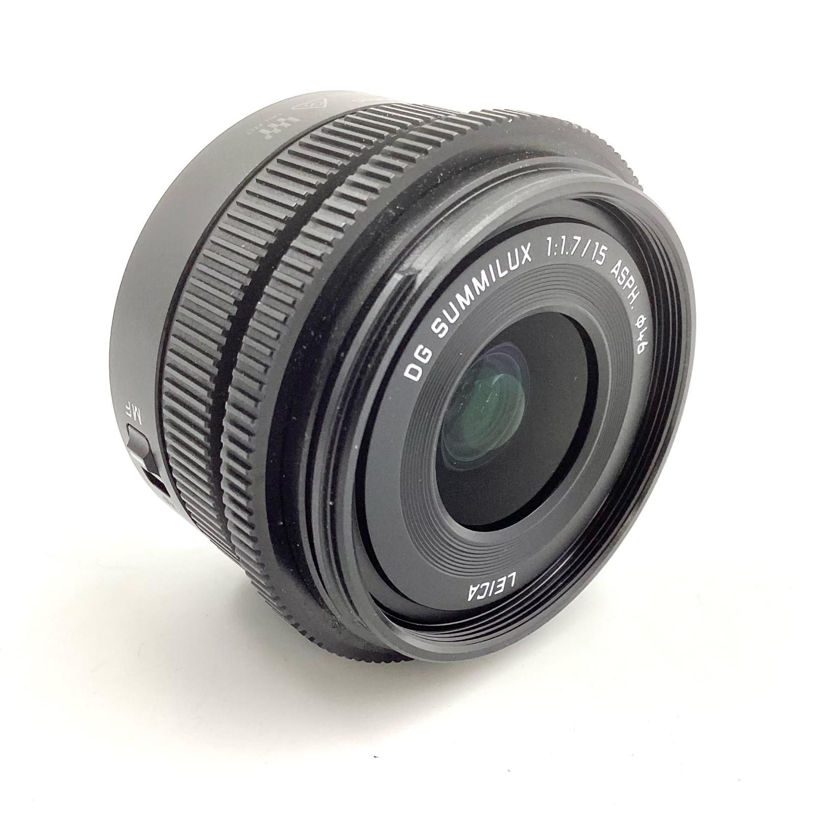 全額返金保証 最速発送 Panasonic LUMIX LEICA DG SUMMILUX 15mm F1.7 ASPH 動作 済