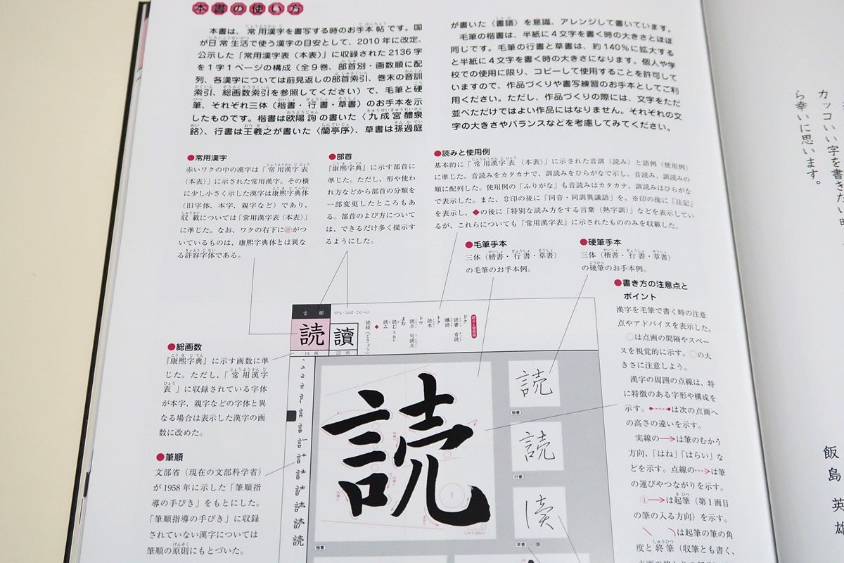 常用漢字手習い帖毛筆・硬筆三体字典(全9巻セット) 常用漢字手習い帖 毛筆・硬筆三体字典 全9冊揃い 飯島英雄