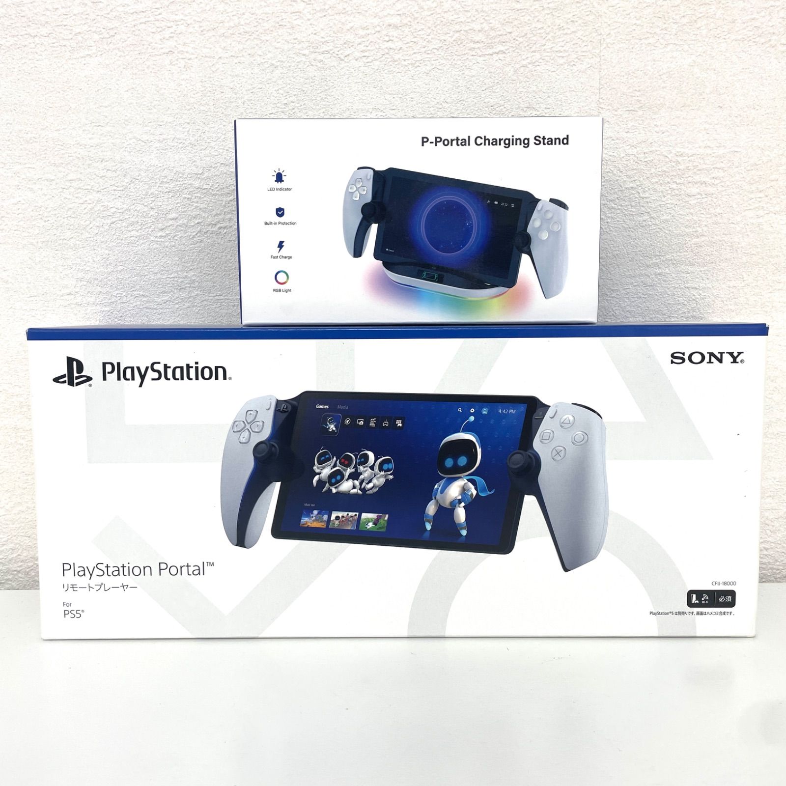 PS5 リモートプレーヤー CFI-Y1000 充電スタンド セット
