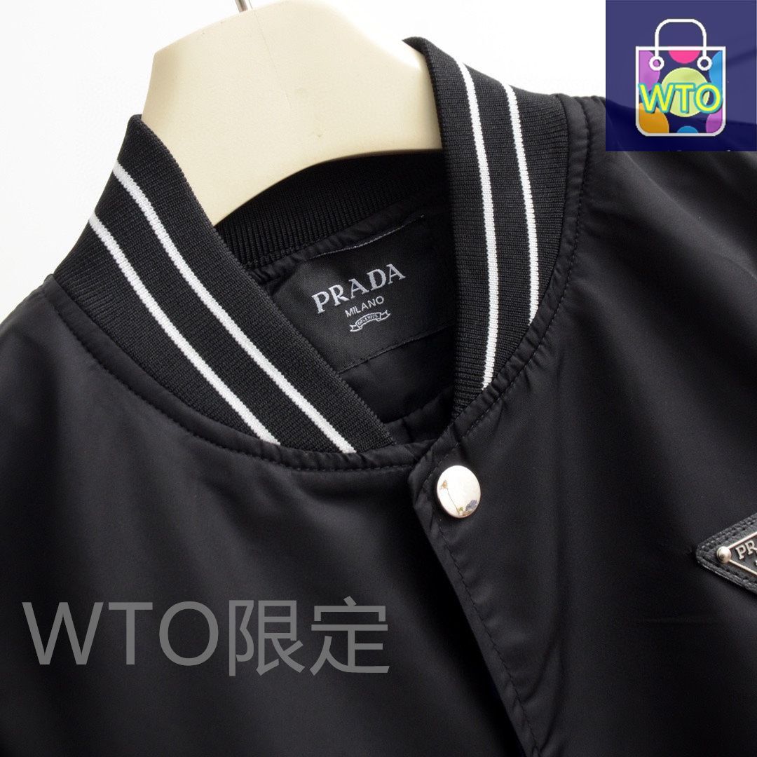  PRADA プラダ の春の新モデル パイロットジャケット ベースボールジャケット アウター Tシャツ アパレル キャラクターグッズ