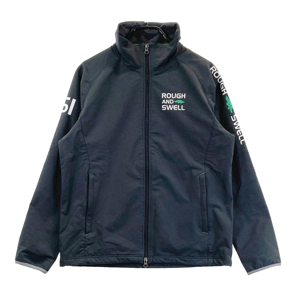 サイズ S ROUGH-SWELL ラフアンドスウェル 2025年モデル 裏メッシュ ジップジャケット カモノハシ グレー系 240101543117 ゴルフウェア メンズ ストスト