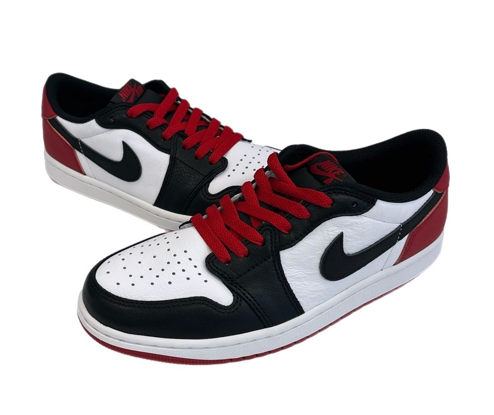 NIKE AIR JORDAN 1 RETRO LOW OG BLACK TOE ナイキ エア NIKE AIR JORDAN 1 RETRO LOW OG BLACK TOE ナイキ エア