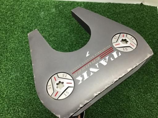 オデッセイ TANK CRUISER 7 34インチ パター PT スチール フレックスその他 メンズ 男性用 右利き 右用 Dランク ゴルフクラブ