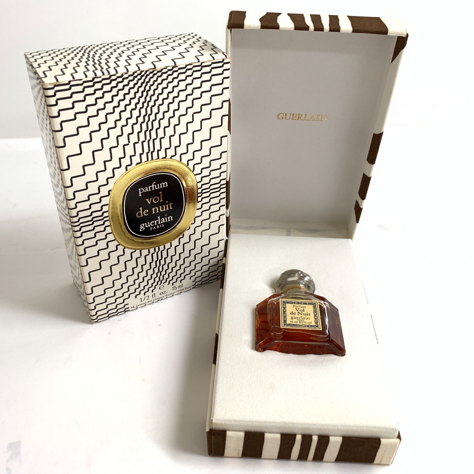 f001 B 12.未使用 ゲラン 夜間飛行 香水 15ml /GUERLAIN parfum vol de 