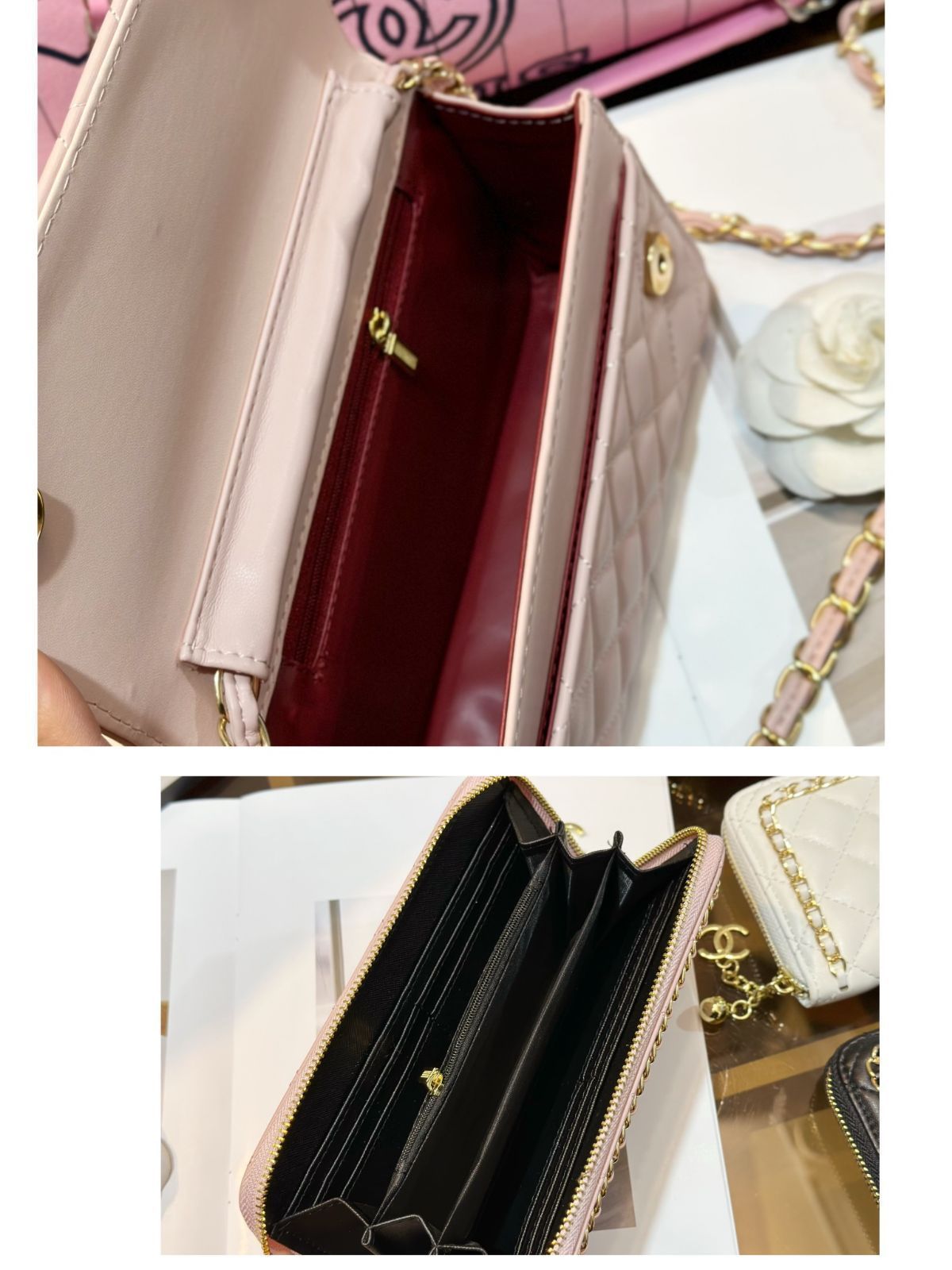 CHANEL エスパドリーユ シャネル　バッグ　財布 お洒落 CHANEL シャネル ショルダーバッグ リュック 財布 3点