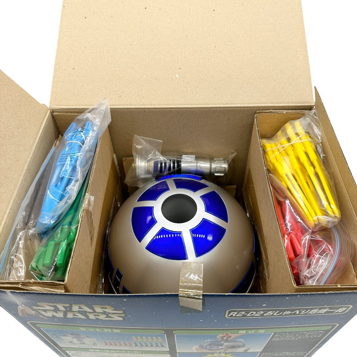 未使用品】TOMY トミー STARWARS スターウォーズ R2 D2 おしゃべり危機一発 8種のリアル音声付き 黒ひげ危機一発 - メルカリ