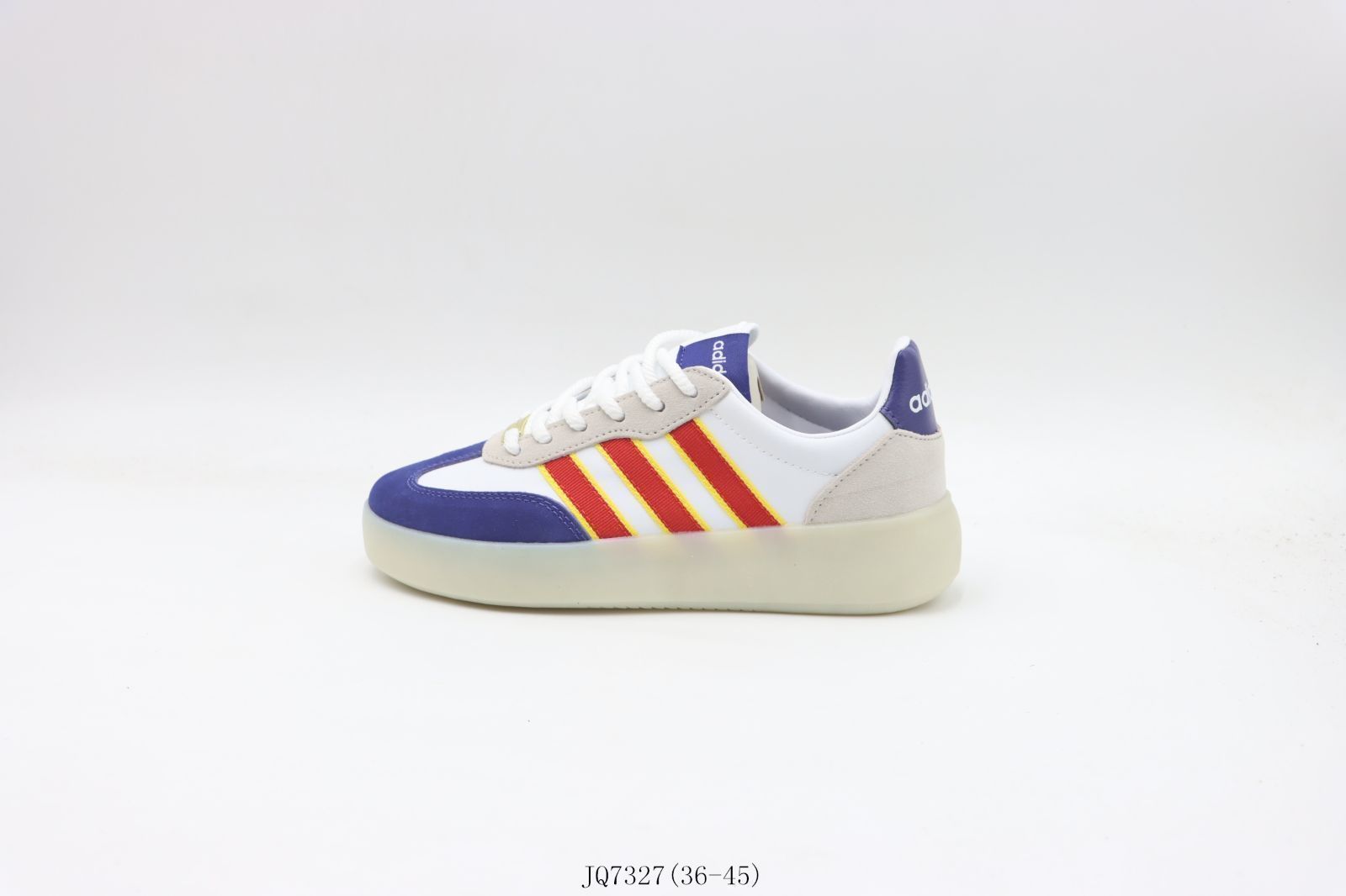 今日 Adidas アディダス ホワイトレッドブルー JQ7327-MM輸入2