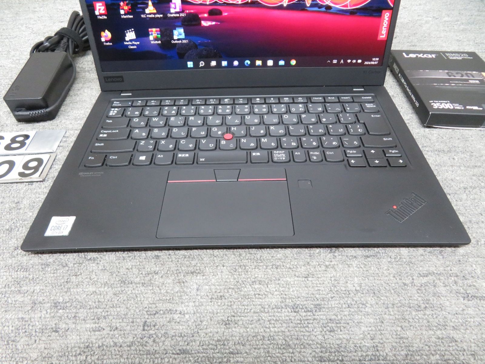 第10世代 i7 バッテリ新品 13 レノボ SSD512GB 8GB オフィス バッテリー◎ フルHD 13 レノボ i7-10 SSD512GB オフィス Amazon.co.jp