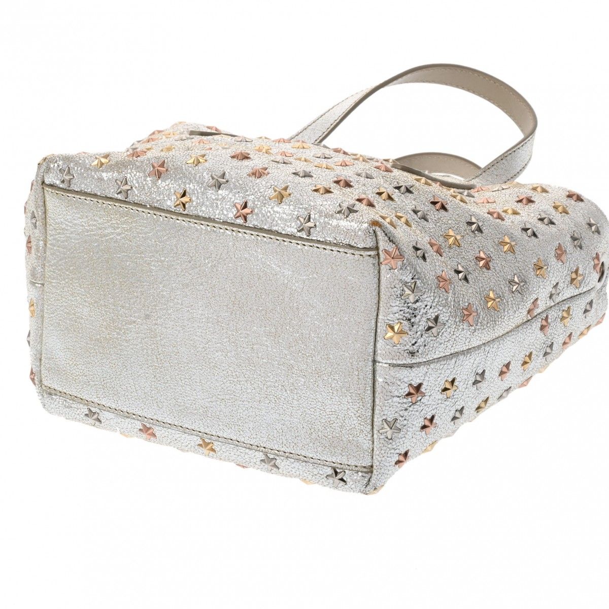 ジミーチュウ JIMMY CHOO チェーンショルダーバッグ フリンジ ブラウン 