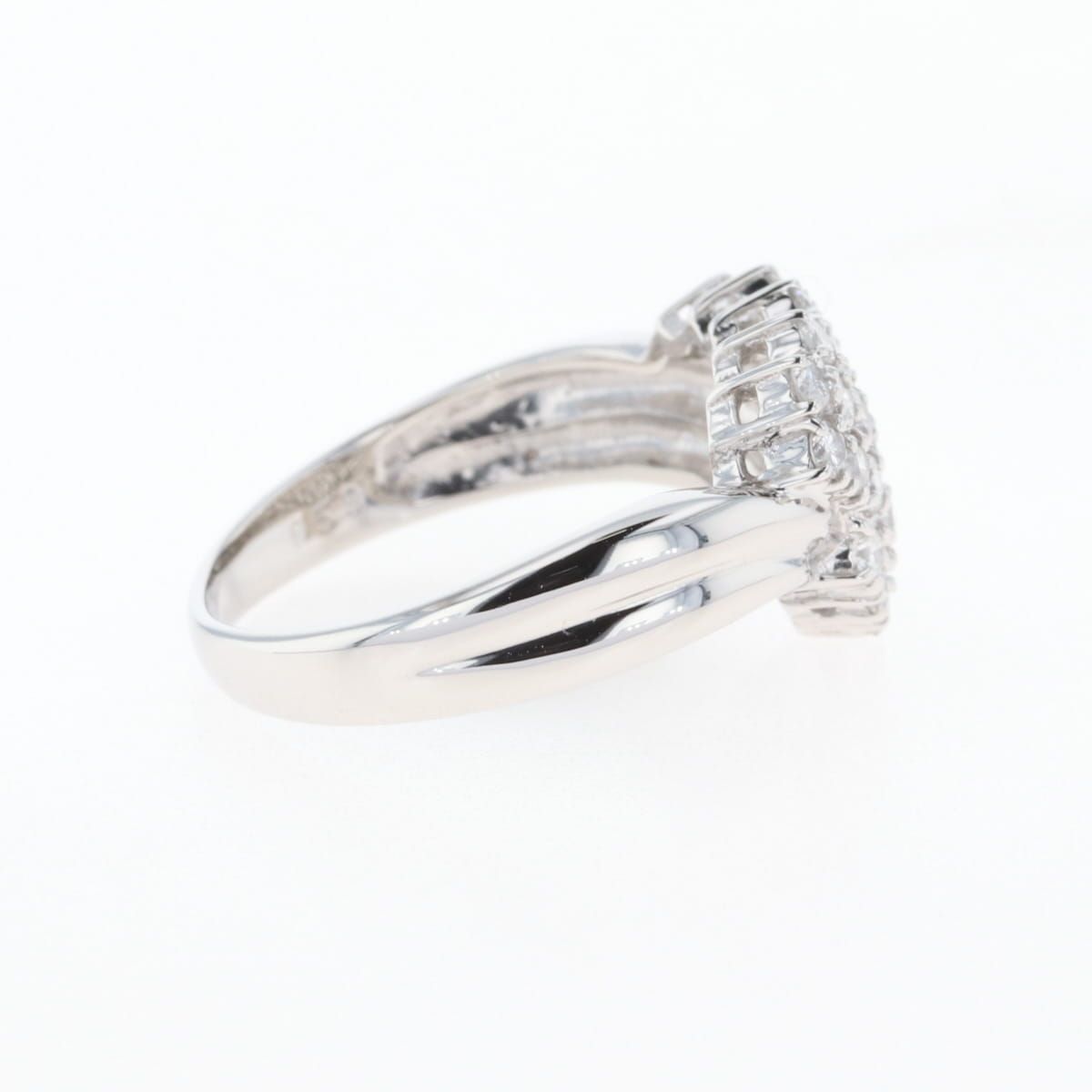 ダイア指輪 リング プラチナ　15号 動画ダイヤモンド 2ct (I I1) ソリティアリング 15.5号