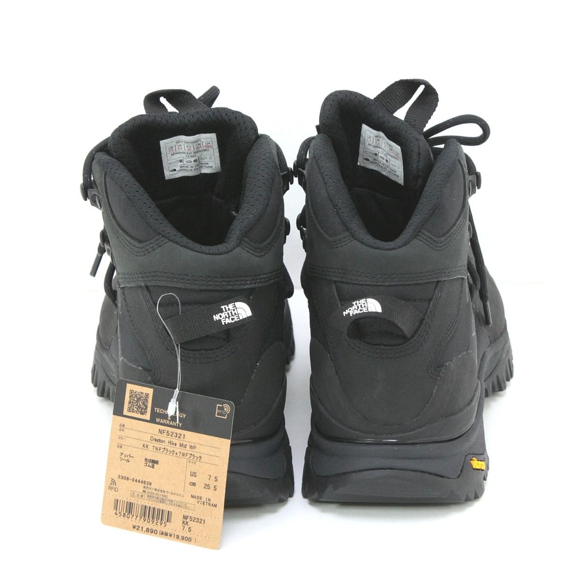 $$ THE NORTH FACE ザノースフェイス トレッキングシューズ Creston Hike Mid WP SIZE 25.5cm NF52321 HRDEVELOPMENT_JP