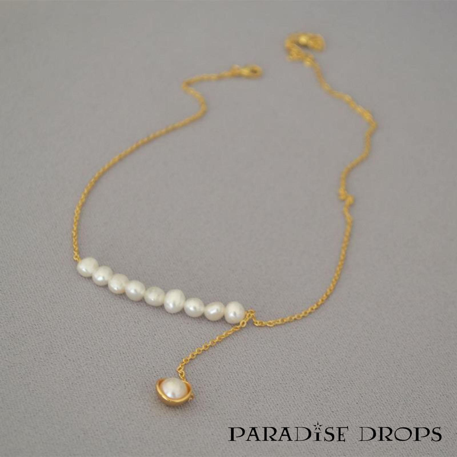 ヴィンテージ k18 パール 真珠 ネックレス