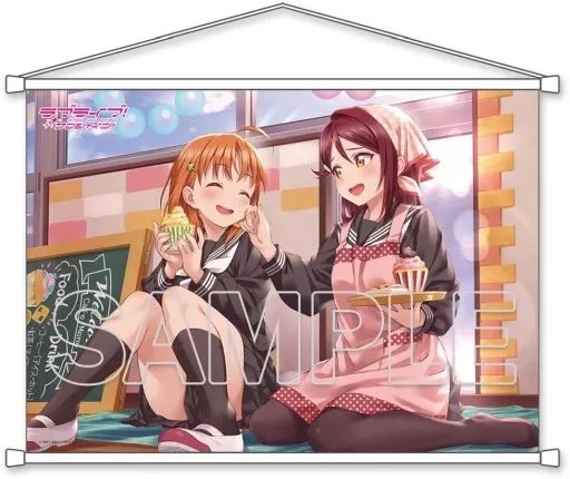 タペストリー 大型 千歌＆梨子 2 Aqours B2タペストリー ラブライブ!サンシャイン!!