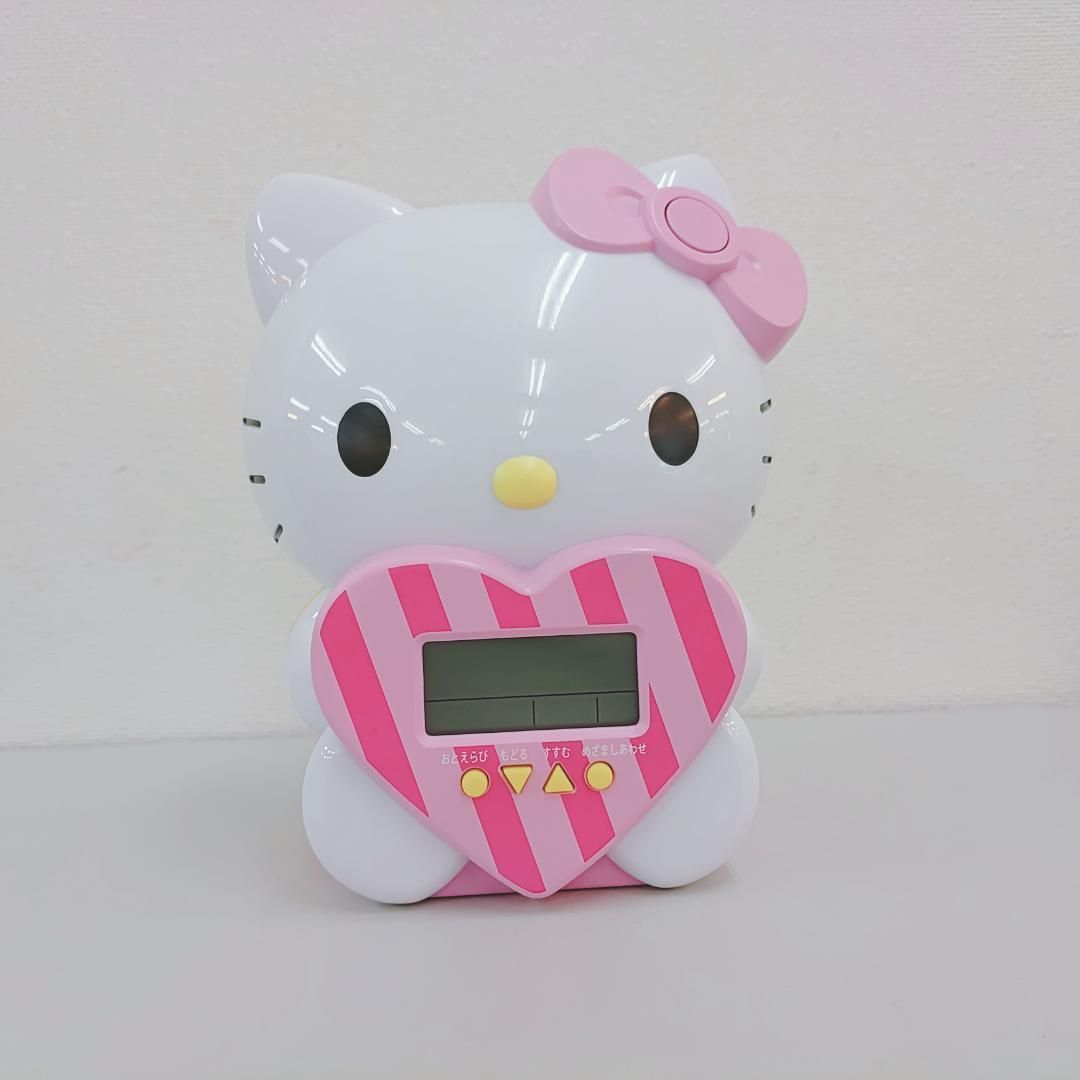 ハローキティ　メイド おしゃべり目覚まし時計 ハローキティ メイド おしゃべり目覚まし時計