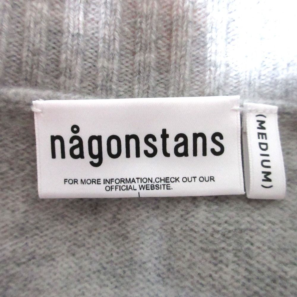 någonsstans ナゴンスタンス　ボックスプルオーバー　Mサイズ　美品 Light ripstop Solidヘムプルオーバー（シャツ/ブラウス
