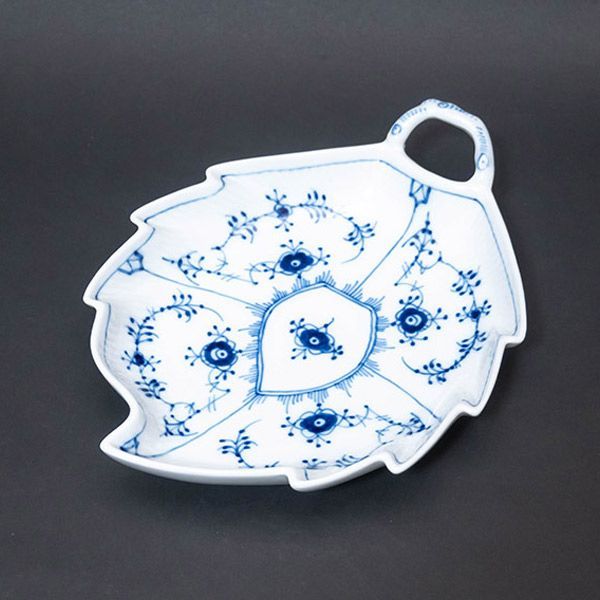 ロイヤル・コペンハーゲン ブルーフルーテッドプレイン リーフ