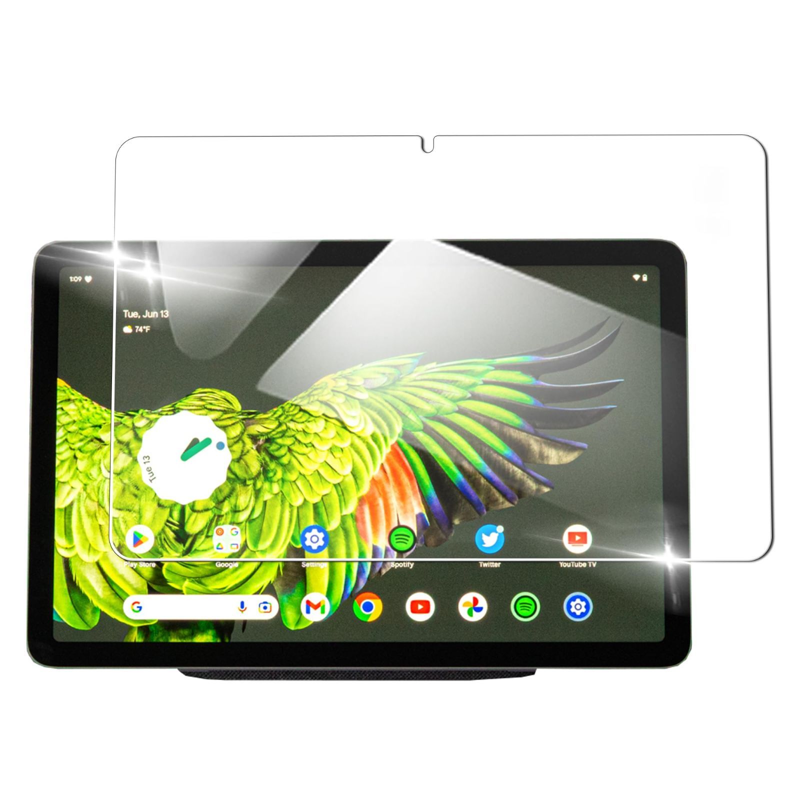 送料無料】Nutmeg Google Pixel Tablet Porcelain GA04750-JP 10.95インチ 用の ガラスフィルム  Google Pixel Tablet 2023年モデル 用の フィルム 日本旭硝子素材 Google Pixe - メルカリ