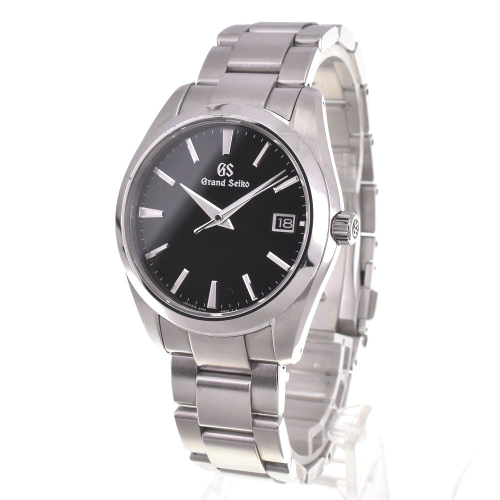 セイコー SEIKO SBGV 223 9 F 82 0 AF グランドセイコー デイト クォーツ メンズ 箱 保証書付き I 142697
