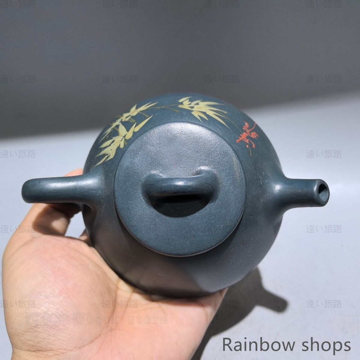 新品未使用】中国古美術 紫砂壺 顧景舟作陶紋 紫砂壺 紫泥急須