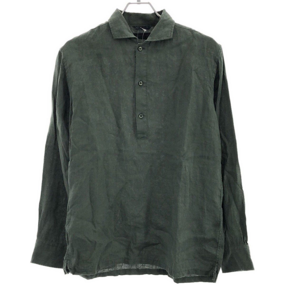 junhashimoto ジュンハシモト SHIRTS リネンシャツ | バンドカラー