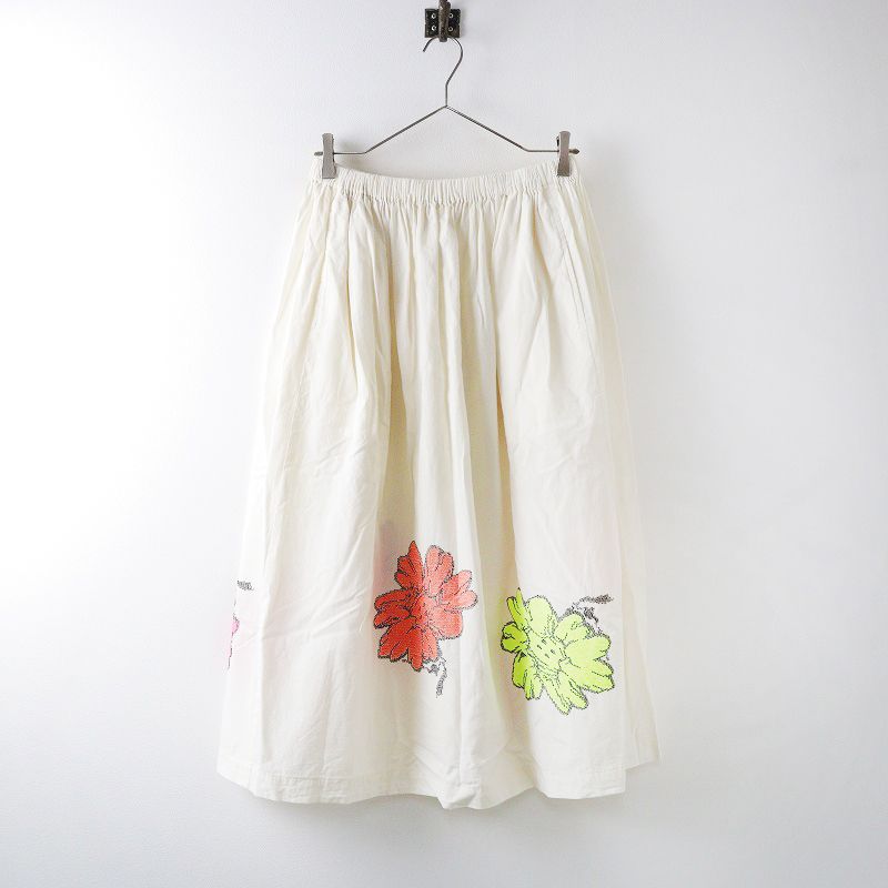 AD2022 タオコムデギャルソン tao COMME des GARCONS 花刺繍ギャザー 