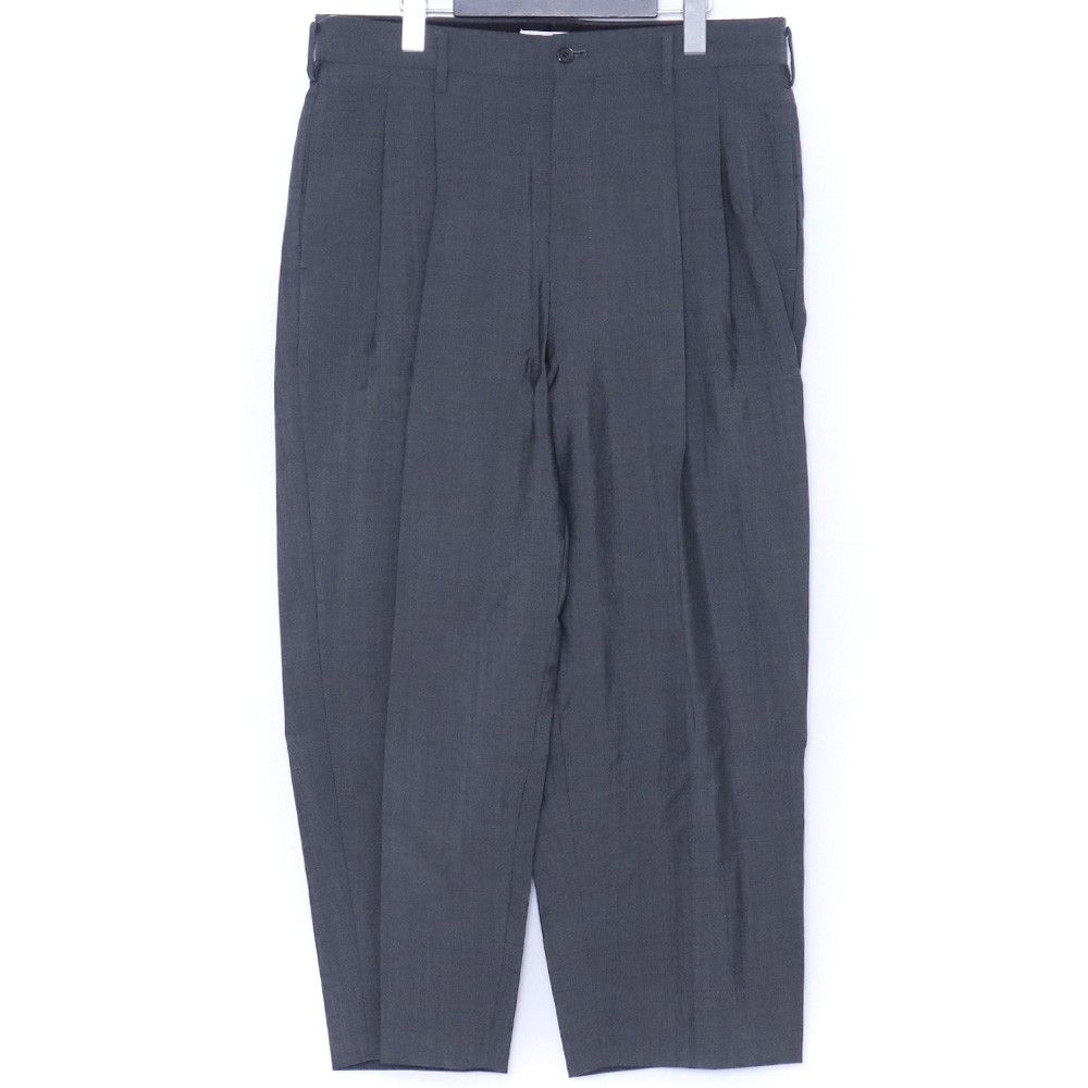 MARKA 2TUCK COCOON FIT WOOL MOHAIR TROPICAL サイズ2 グレー M21A-06PT03C