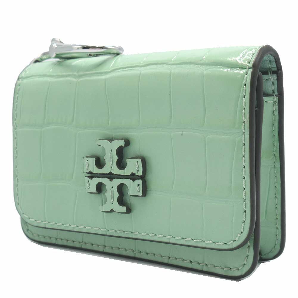 トリーバーチ カードケース TORY BURCH THEA クロコ調 キーリング ID パスケース付き 171689 0625 300 アウトレット レディース