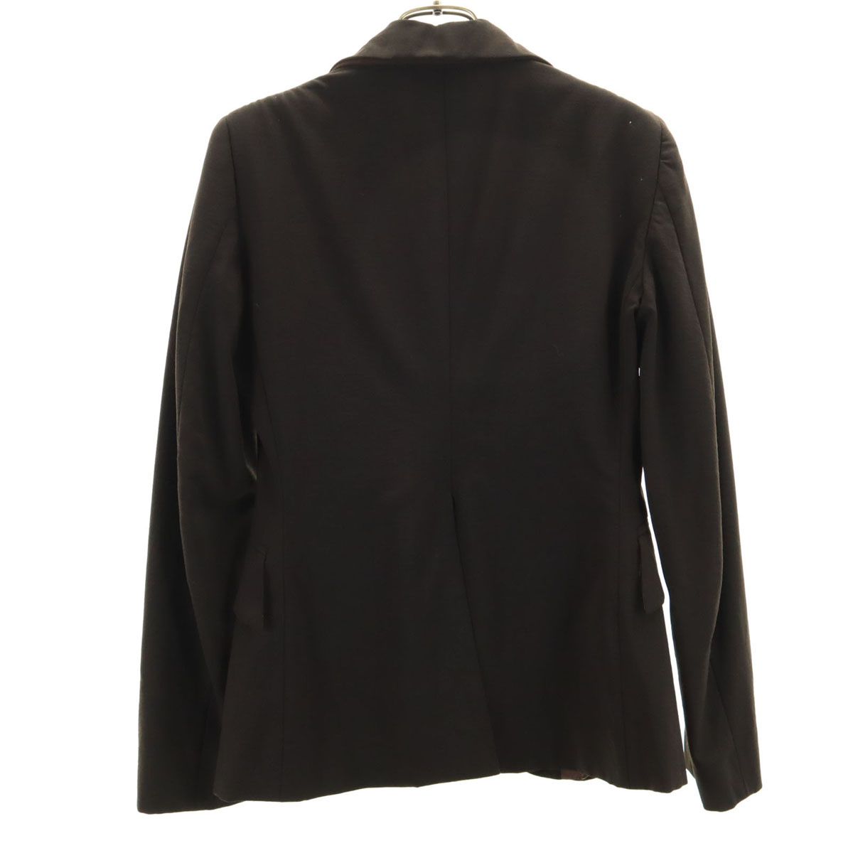 MOSCHINO - 古着 MOSCHINO モスキーノ ウールブレンド テーラードジャケット ブラウン CHEAP&CHIC レディース MOSCHINO モスキーノ ウールブレンド テーラードジャケット