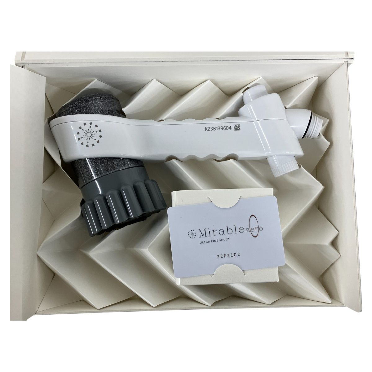 Mirable Zero ULTRA FINE MIST シャワーヘッド（中古） Mirable zero シャワーヘッド ULTRA FINE MIST - メルカリ