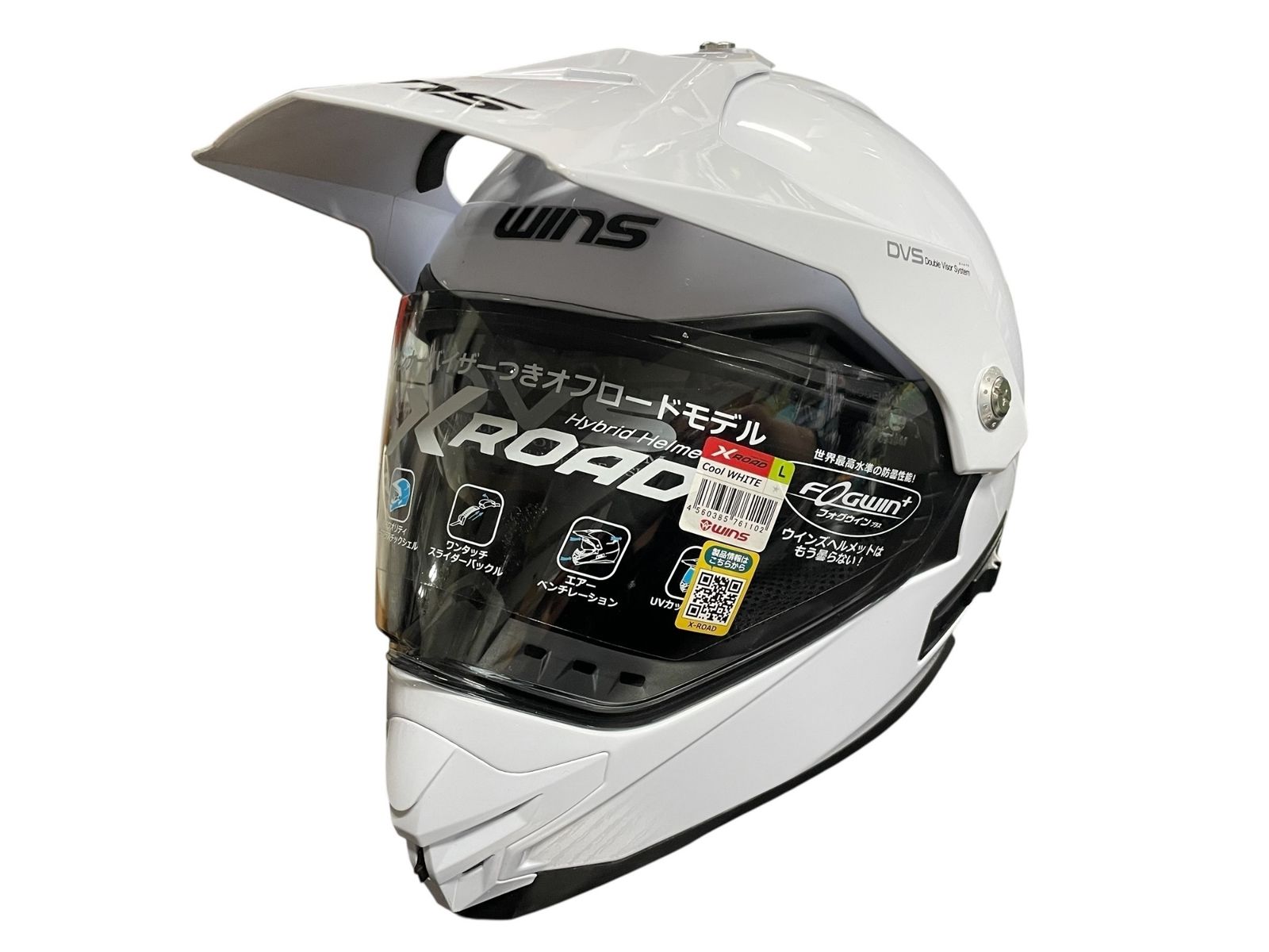 □ 新品 未使用 WINS フルフェイスヘルメット X-ROAD オートバイ