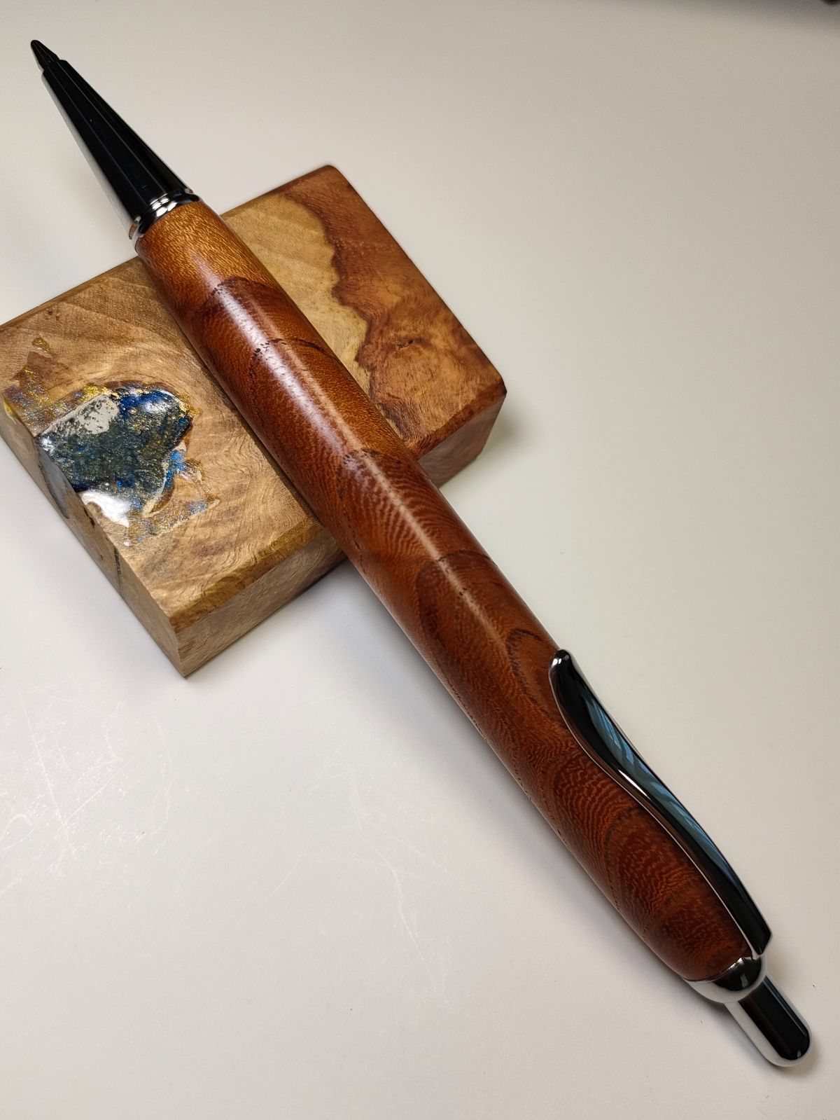 野原工芸 ロータリー ボールペン 欅（ケヤキ） 旧型 木のペン