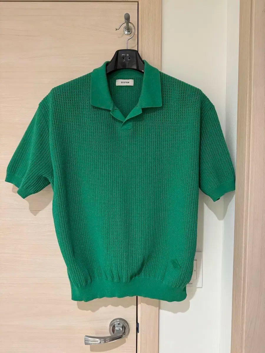 SYSTEM homme システムオム ニットトップ 半袖