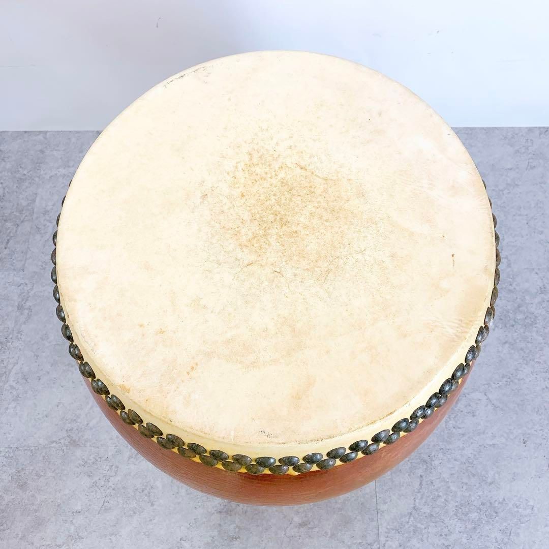 岡田屋布施 1尺3寸 長胴太鼓　けやき 伝統和楽器　台座 太鼓 お祭り ヤマハ 岡田屋布施 ヤマハ 長胴太鼓 けやき製 伝統和楽器 台座 - メルカリ