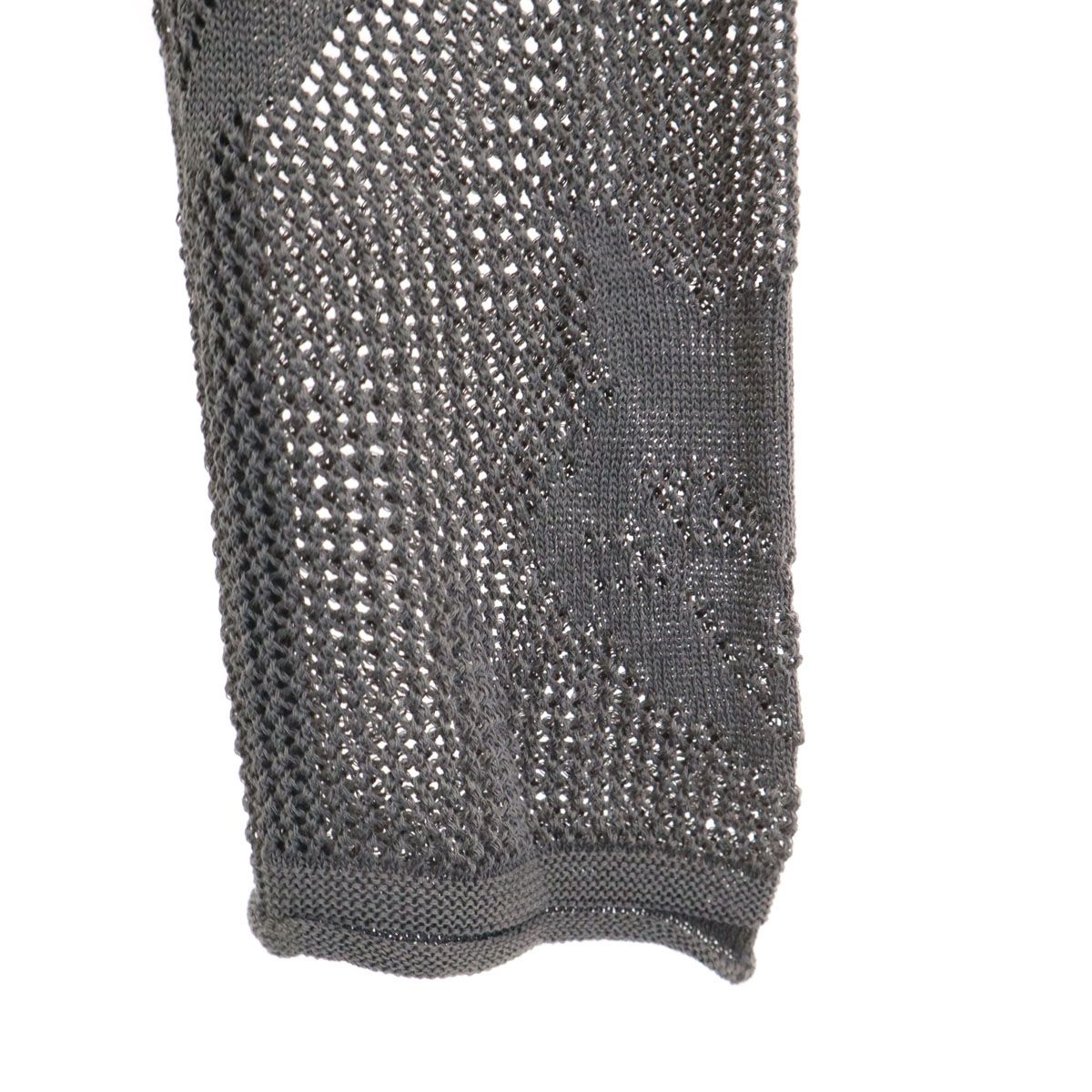 メッシュ編み チュニック